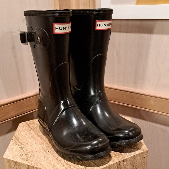 Hunter Shoes - Hunter Classic Black Waterproof Boots EU 38 US 7